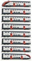 Roco 7720007 Sbb Rabe 502 8-Teiliger Fernverkehrs-Doppelstockzug Ac-Digital Neu