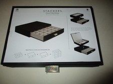 Black Stacker Jewlery box 9-3/4 x 7
