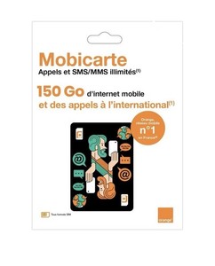 Lot 20x Carte SIM prépayée Orange 150Go-Appels et SMS illimités-Sans engagement