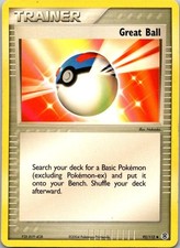 Great Ball Uncommon EX FireRed & LeafGreen 92/112 NM