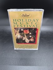 Holiday Christmas Music Festival Capitol Records Cassette Tape NEW SEALED