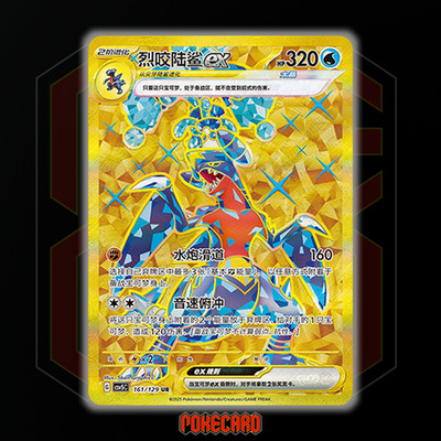 Garchomp ex UR CSV5C-161/129 Pokemon Card Chinese State A | eBay