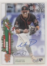 2020 Topps Holiday WalMart Mega Box 28/200 Mauricio Dubon Rookie Auto RC 7m3