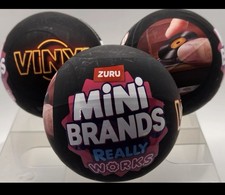 ZURU Mini Brands Really Works Vinyl Capsules Authentic New Sealed Recall Balls