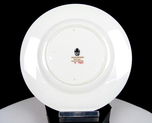 Wedgwood Porcelain Whitehall Mazarine Blue 3 Pc 6" Bread And Butter Plates 1957- - Picture 4 of 7