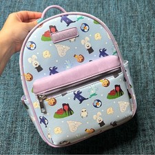 Disney Pixar Shorts Characters Allover Print Mini Backpack Vegan Leather NWOT
