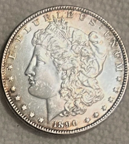 1890 P Morgan BU gorgeous, brilliant, blinding, no shipping Sigma tested genuine