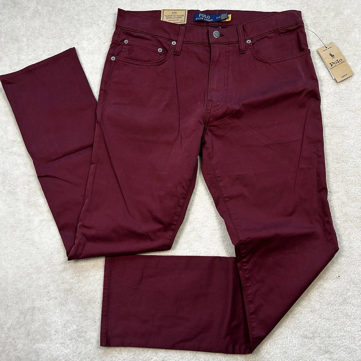 Polo Ralph Lauren Red Pants for Men for sale | eBay