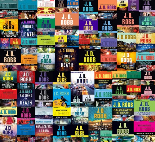 J.D. Robbs' In Death/Eve Dallas Series (73 Audiobooks on DVD or USB)