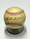 Rare Will Harridge President American League Signed Baseball