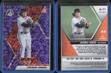 2021 Panini Mosaic Mosaic Quick Pitch Purple #271 Jahmai Jones Orioles 23/50