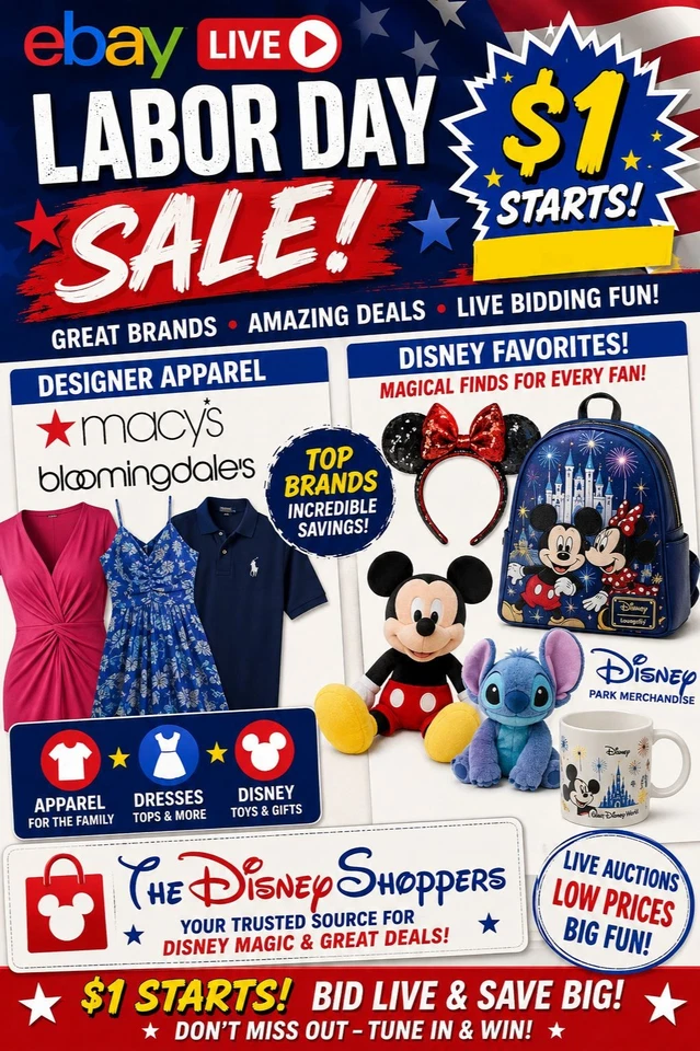 Disney Park Merch and Better Apparel NWT
