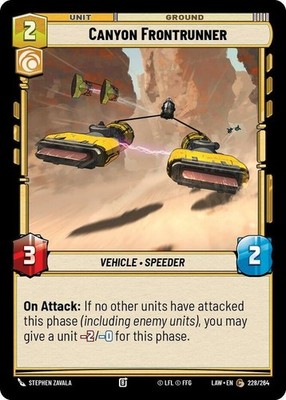 4X-Canyon Frontrunner-SWU07-A Lawless Time-Star Wars Unlimited