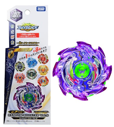 Beyblade Burst Tornado Wyvern.4G.At B-80 Random Booster Vol.6 Rare
