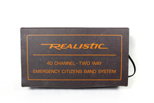 Realistic 40 Channel-Two Way Emergency Citizens Band System Radio