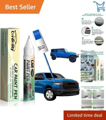 Auto Paint Scratch Repair Pen Hydro Blue Pearl Coat for Ram Metal Surfaces
