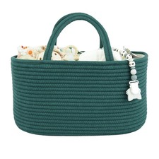 Large Baby Diaper Caddy Organizer - Portable Storage Bin for Nursery Travel