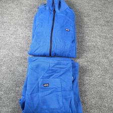 Vintage 1970s Levis Blue Cotton Track Suit Kids Size 20 XLarge