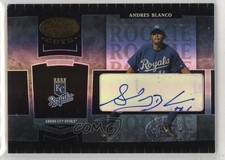 2004 Leaf Certified Cuts Rookie /499 Andres Blanco #253 Auto 1cx3