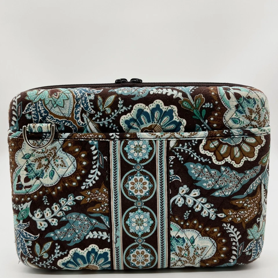 Funda Tablet Vera Bradley Marrón Y Azul Algodón Paisly Foto 2 de 4