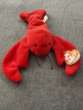 TY Beanie Baby Original  Pinchers  the Lobster RARE  Vintage 1993