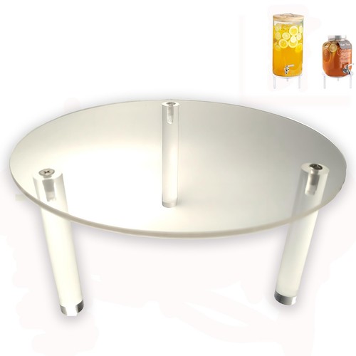 Drink Dispenser StandClear Acrylic StandsFit Max 7.87 Inch Diameter of Glass ...