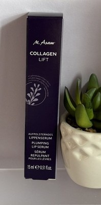 M Asam Collagen Lift Plumping Lip Serum 15ml Full Size Brandneu
