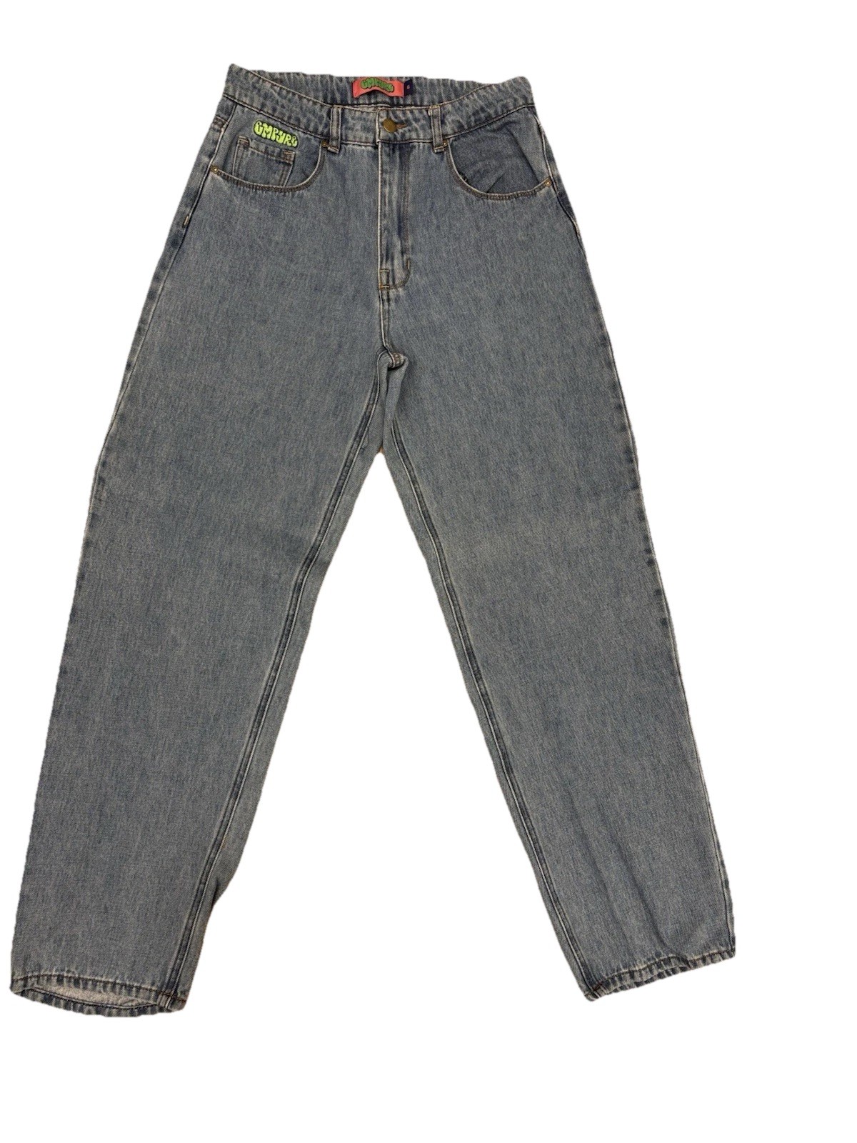 Empyre Jeans Womens 6 Blue Relax Tori Baggy Loose Skater Raver Y2K Hip Hop Denim