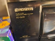 Pioneer PD-F605 CD Changer 25-Disc Player with HiFi Stereo Sound Turns On