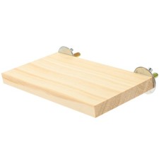 Bird Training Platform Wooden Bird Perch Stand Parrot Cage Accessory Wood