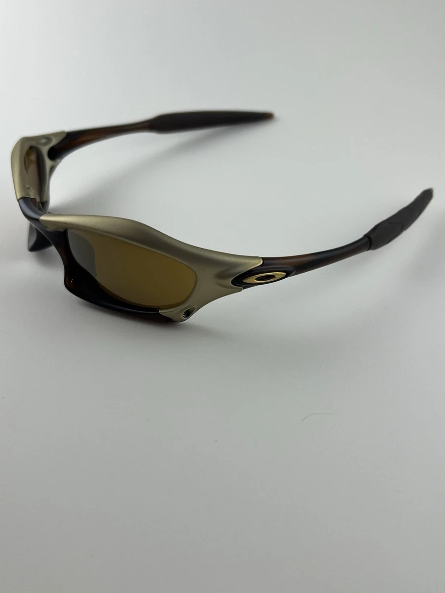【OAKLE/オークリー 】SPLICE スプライスRootbeer OAKLEY SPLICE PLATINUM - ROOTBEER / GOLD IRIDIUM (2002) – 16.88studio