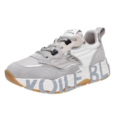 Voile Blanche Club 105 - Plateau Sneaker aus grauem Wildleder - Größe 36 Schuhe