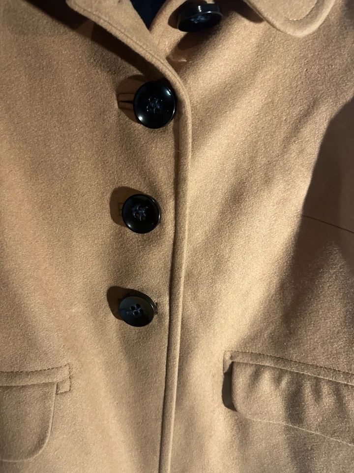 Blazer De Colección Boden Caramelo 100% Lana Texturizada EE. UU. 10 Heritage Clásico A Medida Foto 2 de 4