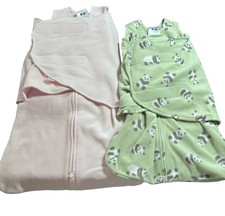 Halo Sleep Sack Lot Of 2 Wearable Blankets Swaddles Fleece Newborn/Small