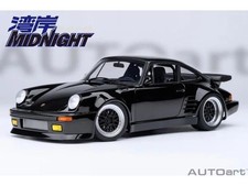 AUTOart 1 18 Porsche 911 (930) Turbo Wangan Midnight Blackbird (Volume 1 Specifi
