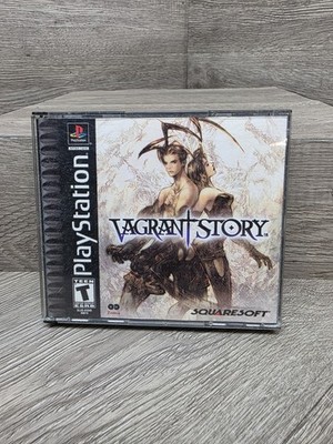 Vagrant Story PS1 Sony Playstation 1 Black Label No Manual RARE!! Free Shipping 