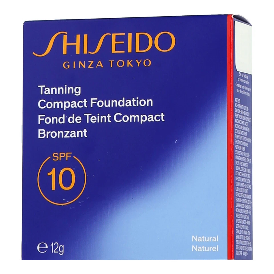 Shiseido Sonnenmakeup Tanning Compact Foundation SPF - 10 Natural 12g