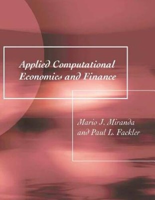 Applied Computational Economics and Finance (MIT Press) - Paperback - GOOD