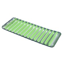 Pool Central 76" Green Gray Inflatable Sun Tanning Pool Mattress Raft