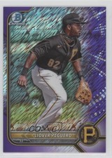 2022 Bowman Chrome Prospects Purple Shimmer Refractor /250 Liover Peguero 0z0v