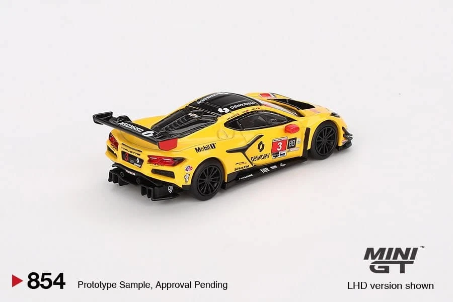 Mini GT MGT00854LHD Chevrolet Corvette Z06 GT3.R #3 Corvette Racing By Pratt ... - Immagine 3 di 3
