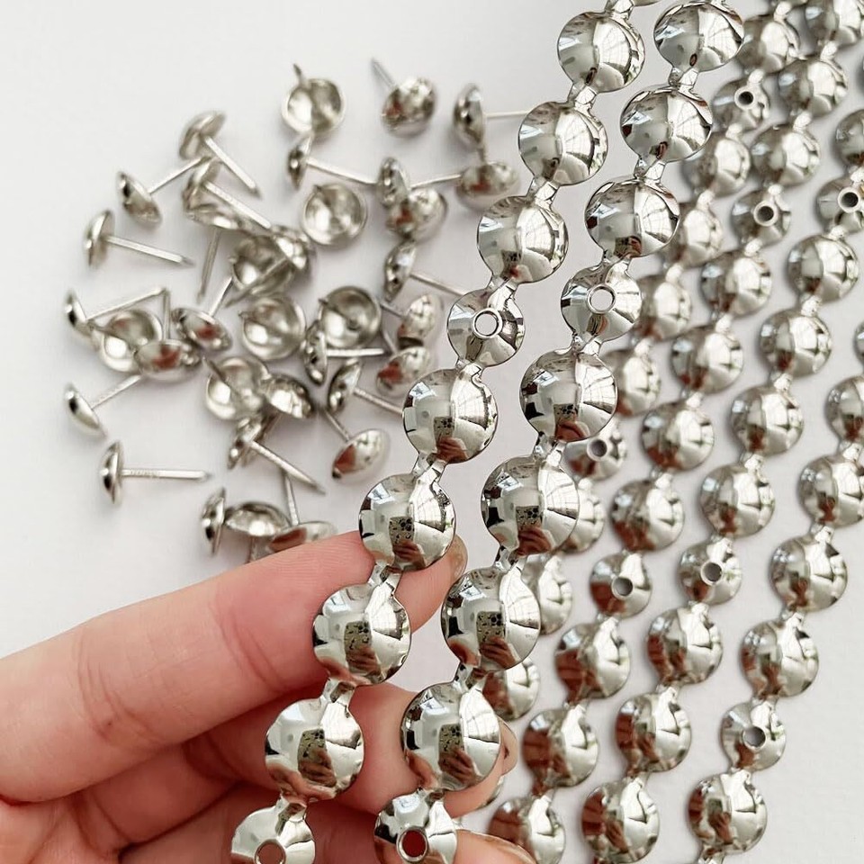 5Meters 7/16" Upholstery Tacks Strips/Decorative Nail Trims of Sofa