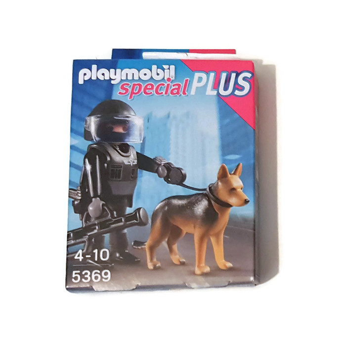 Playmobil Tactical Police Dog Unit 5369 Policía Especial con Perro - Main Image
