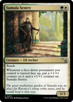 x4 Sumala Sentry MKM MTG 233 UNCOMMON M/NM 4x
