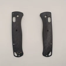 1 Pair Custom Made 3K Carbon Fiber Handle Scales For Benchmade Bugout 535 Knives