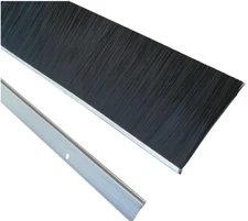 Three Pack of 39.37 Inch Wide Door Sweep, Door Brush Sweeps are 3 Inches Thick