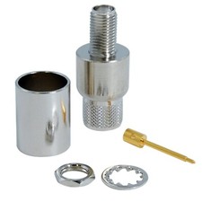 RP-SMA Female Bulkhead Connector for LMR-400 LMR-400UF RG-8 RG-213