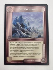 Ash Mountains - The Wizards Unlimited - Middle-Earth CCG MECCG 1995 Black Border