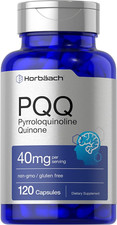 PQQ Supplement 40mg 120 Capsules Pyrroloquinoline Quinone Disodium Salt Horbaach