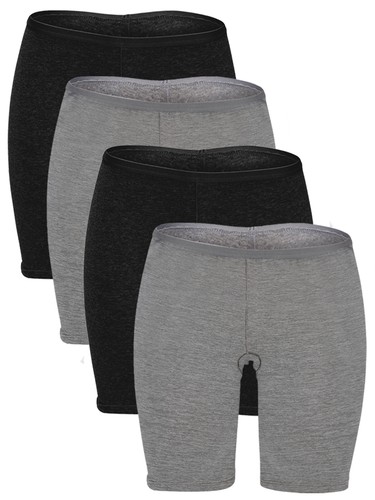 "Ropa interior absorbente de humedad para mujer - Paquete múltiple de calzoncillos de pierna larga de 6,5" para niños pierna larga - Imagen 18 de 18